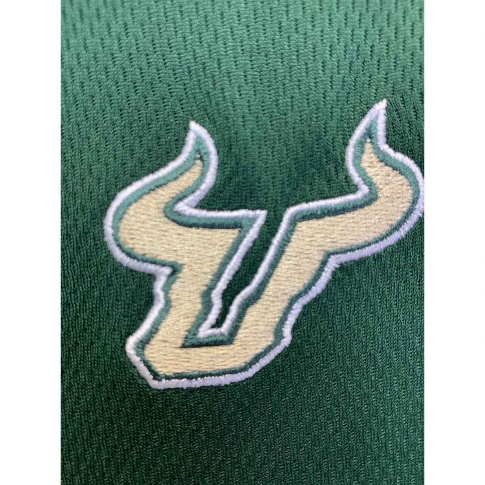 Southern Florida Bulls Under Armour Mens XL Green/Yellow Polo Shirt (F36) NW/OTs
